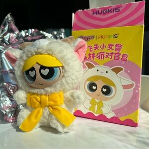 HUGKIS powerpuff girls confirmed bubbles sheep 💛 100% authentic